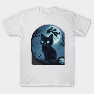 Cat Moon T-Shirt